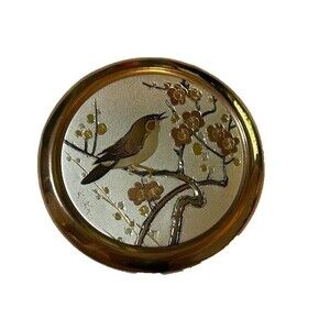 Dynasty Gallery Original Chokin Bird & Floral Design Fine China Trinket Box